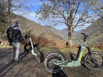 Trottinette électrique à Luchon et dans les Hautes-Pyrénées